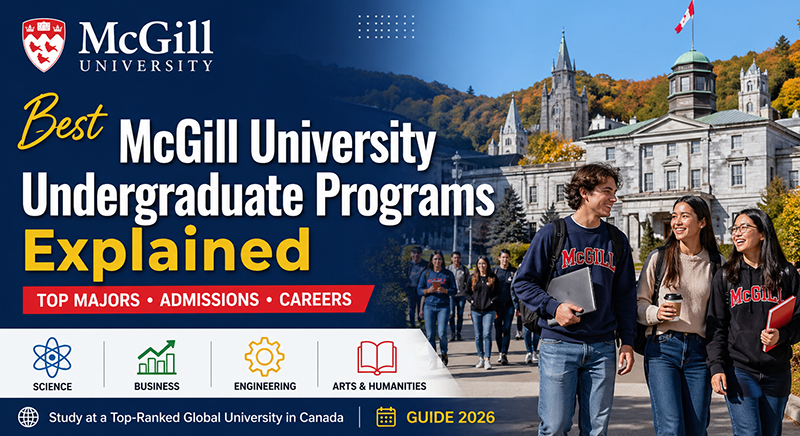 Best McGill University Undergraduate Programs Guide Banner 2026