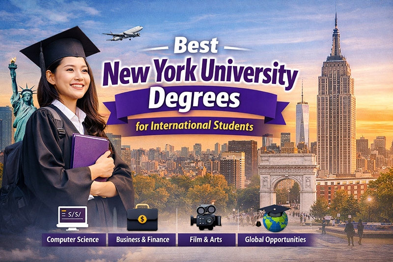 Best New York University Degrees for International Students Cover Image