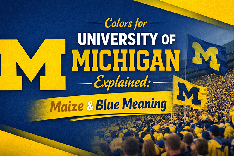 Colors for University of Michigan Explained