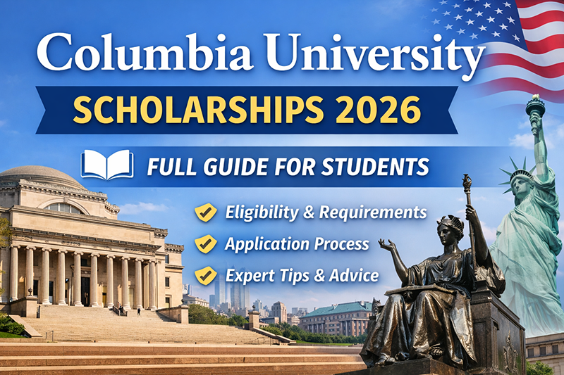 Columbia University Scholarships 2026 Full Guide Banner