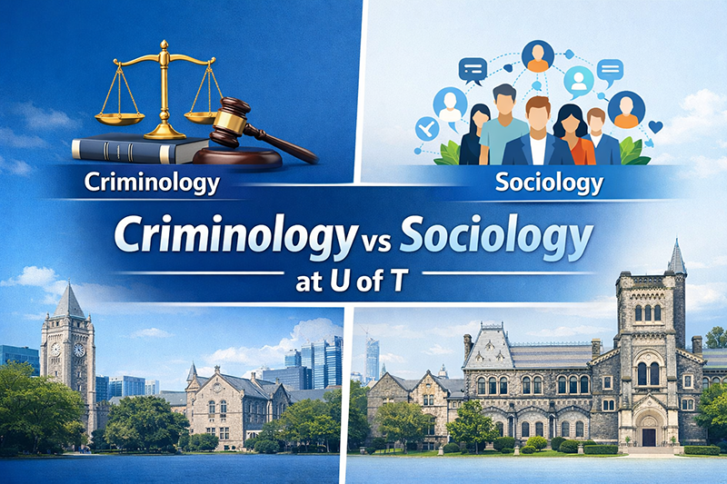 Criminology vs Sociology at University of Toronto Comparison Banner