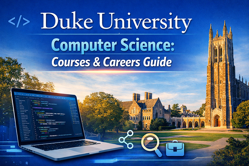 Duke University Computer Science Courses and Careers Guide Banner