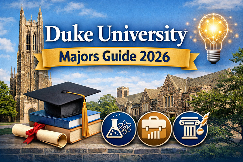 Duke University Majors Guide 2026 Cover