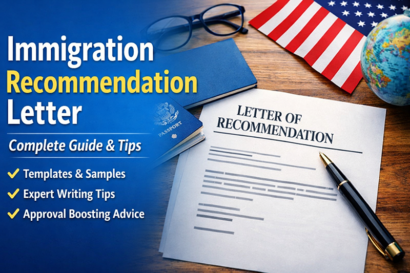 Immigration Recommendation Letter Guide Templates Tips