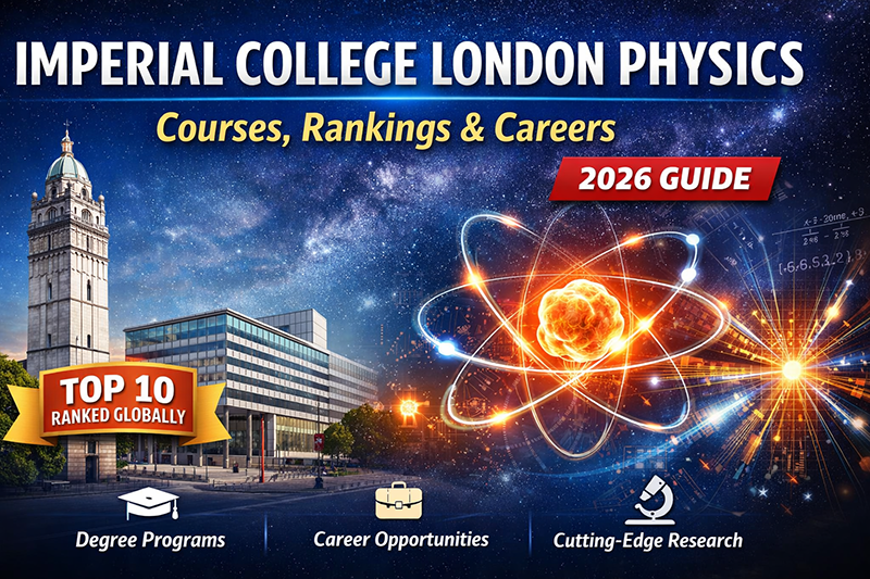 Imperial College London Physics Courses Rankings Careers 2026 Banner