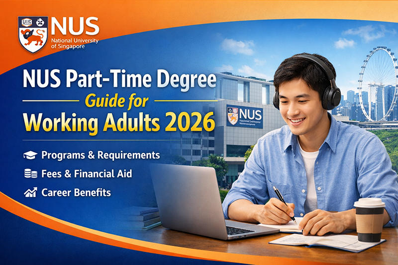 NUS Part-Time Degree Guide for Working Adults Cover Banner