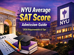 NYU Average SAT Score Admission Guide Cover Image-1