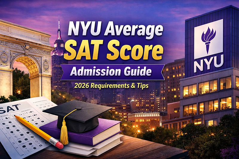 NYU Average SAT Score Admission Guide Cover Image