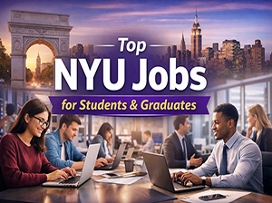 NYU Jobs Guide Banner Student and Graduate Career Opportunities in NYC-1