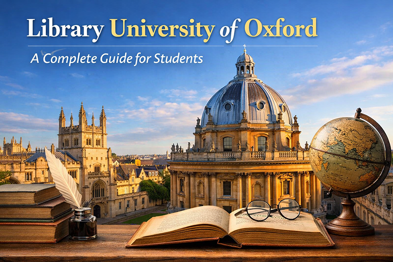 Oxford University Library Boldleian Radcliffe Camera Study Guide