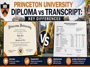 Princeton Diploma vs Transcript Key Differences Explained Banner-1