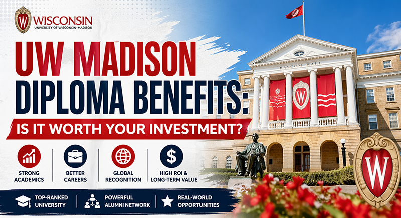 UW-Madison Diploma Benefits Cover Banner
