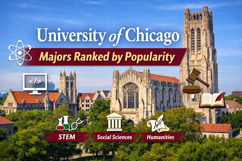 University of Chicago Majors Ranked by Popularity Cover Image