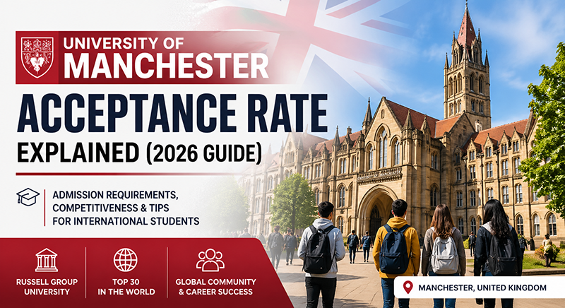 University of Manchester Acceptance Rate Banner