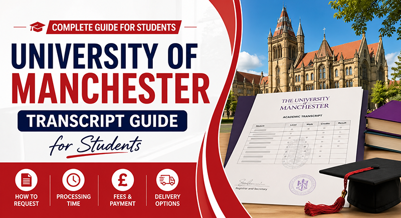 University of Manchester Transcript Guide for Students
