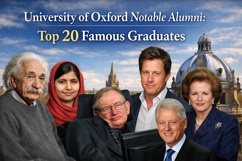 University of Oxford Notable Alumni 20 Graduates
