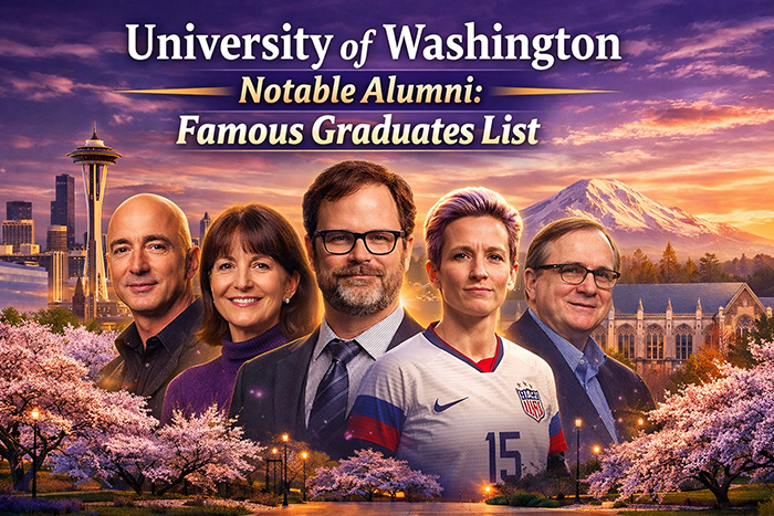 University of Washington Notable Alumni Famous Graduates Collage 2026