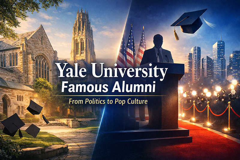 Yale University Famous Alumni From Politics to Pop Culture Cover Banner