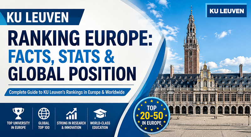 KU Leuven Ranking Europe Facts, Stats & Global Position