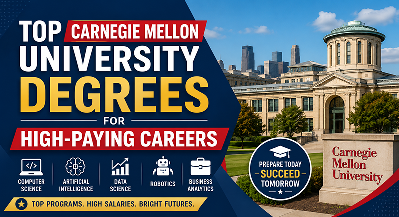 Top Carnegie Mellon University Degrees for High-Paying Careers