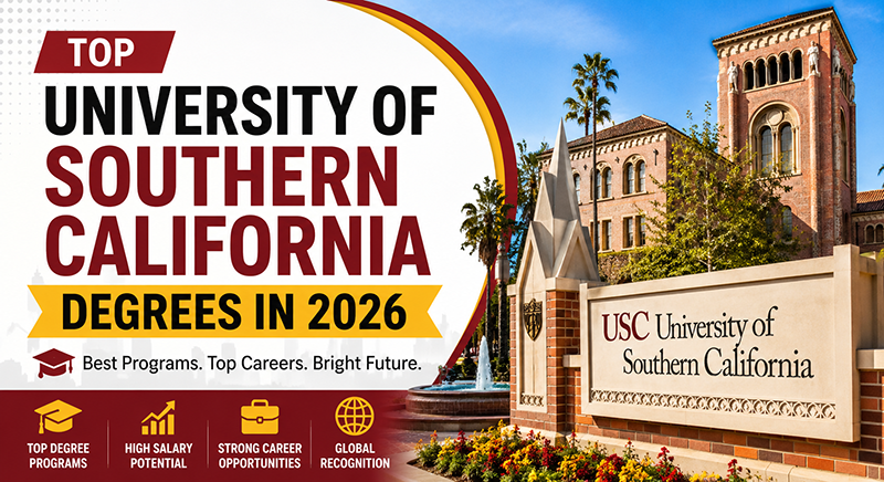 Top University of Southern California Degrees in 2026