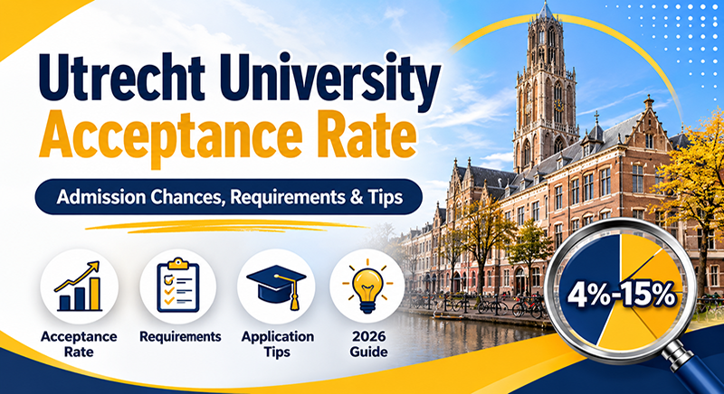 Utrecht University Acceptance Rate for International Students